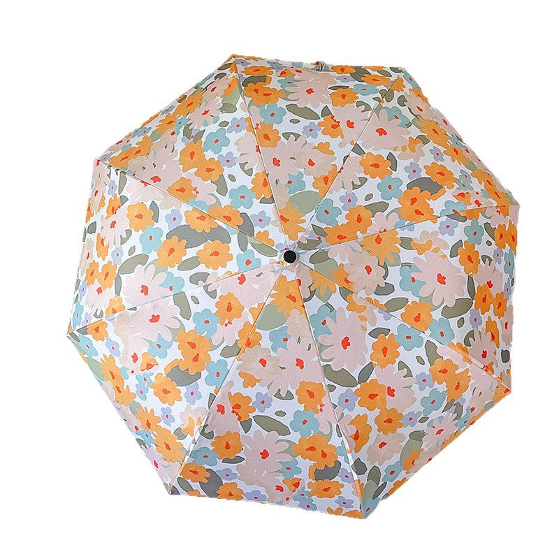 Automatic Compact Umbrella Foldable Design for Travel Carry

