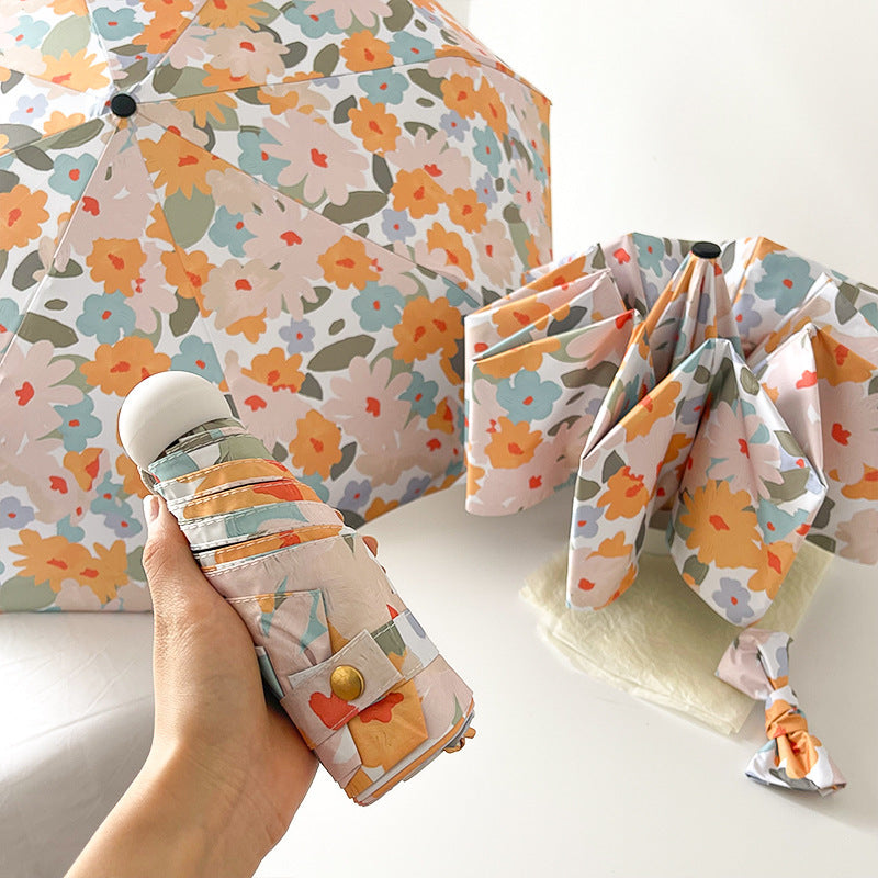 Automatic Compact Umbrella Foldable Design for Travel Carry

