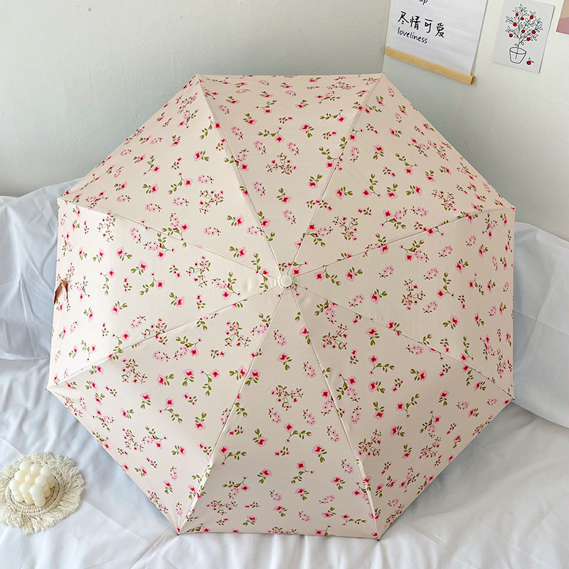 Lightweight Compact Folding Umbrella Easy Carry Rain Protection

