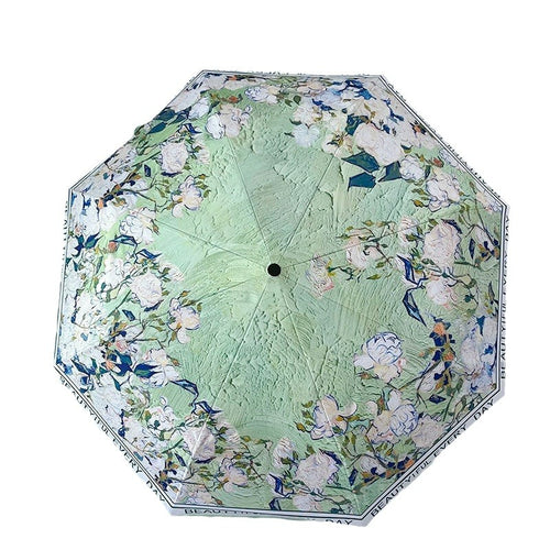 Lightweight Folding Umbrella Portable Rain Protection Daily Travel