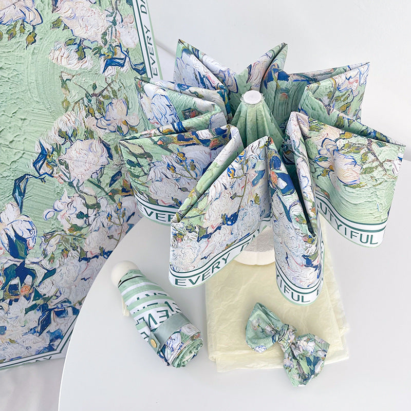 Lightweight Folding Umbrella Portable Rain Protection Daily Travel