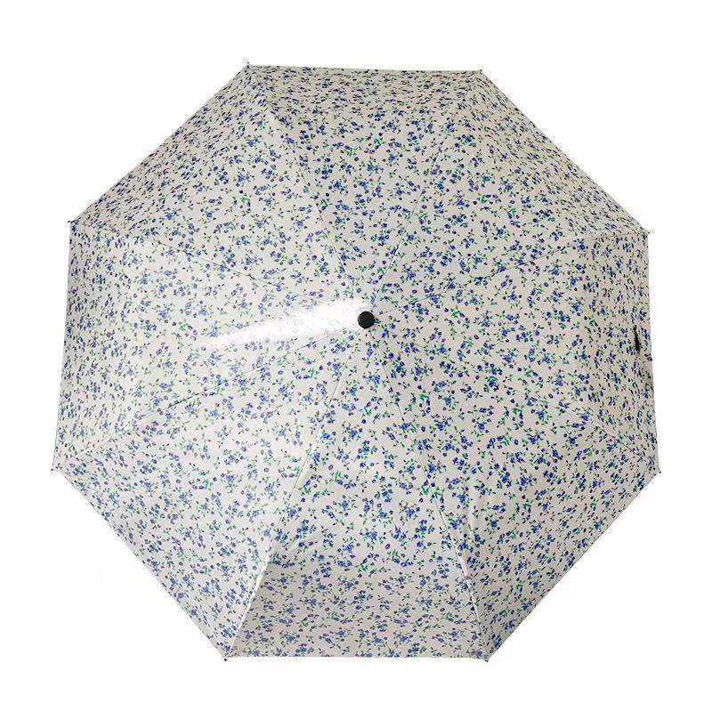 Mini Folding Umbrella Compact Automatic Rain Protection Travel